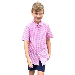 Ralph Lauren : Pink Checkered Shirt